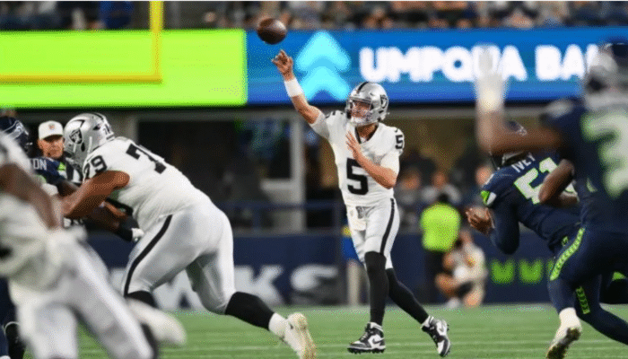 Pete Carroll was as impressed by Cam Miller’s debut as Raiders fans were